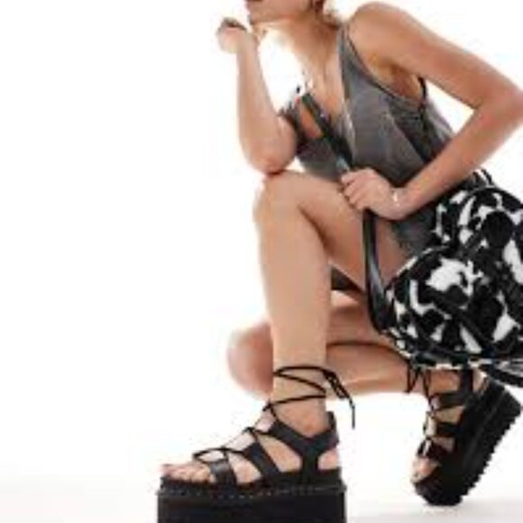 Dr. Martens Nartilla Gladiator Platform Sandals Women Size 9 - Picture 11 of 11
